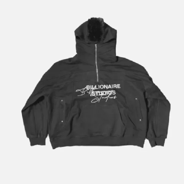 Billionaire Studios Bills Raver Tracksuit Black (2)