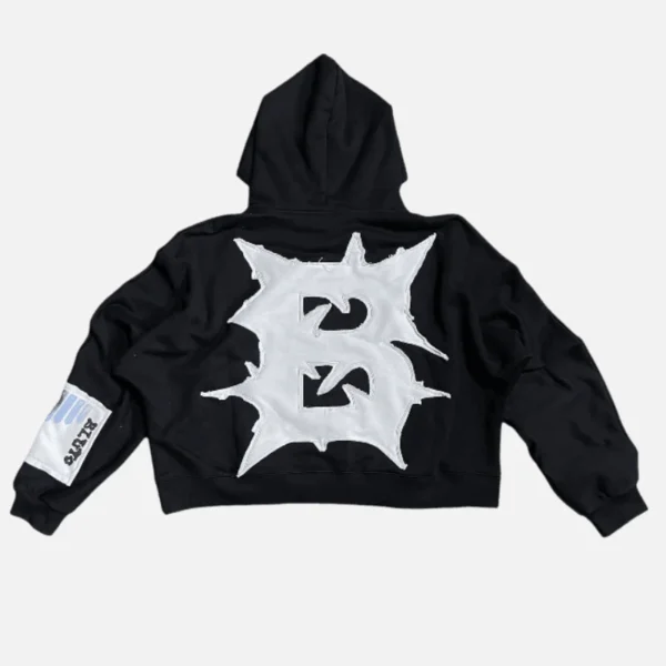 Billionaire Studios Bloo Gradient Scale Hoodie Black (2)