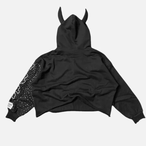 Billionaire Studios Bluto Demon Hoodie Black (2)