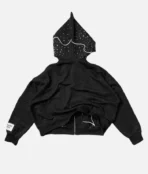 Billionaire Studios Bluto Mountain Zip Hoodie Black (2)