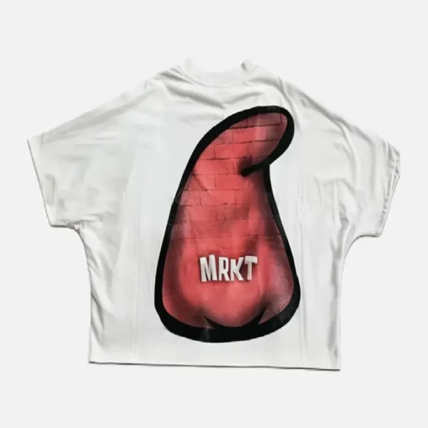 Billionaire Studios Mrkr Red Logo Tee White (2)