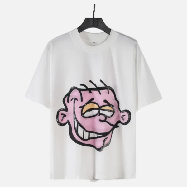 Billionaire Studios New Fashion Head Printed Tee Off White