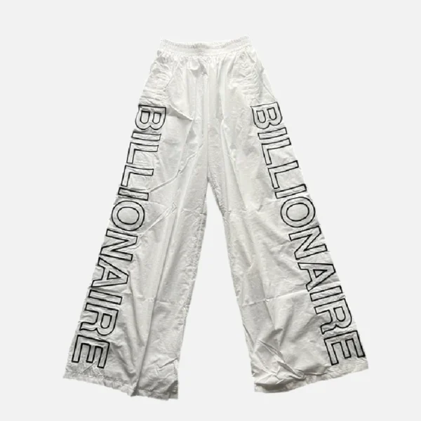 Billionaire Studios Nylon Sweatpants White