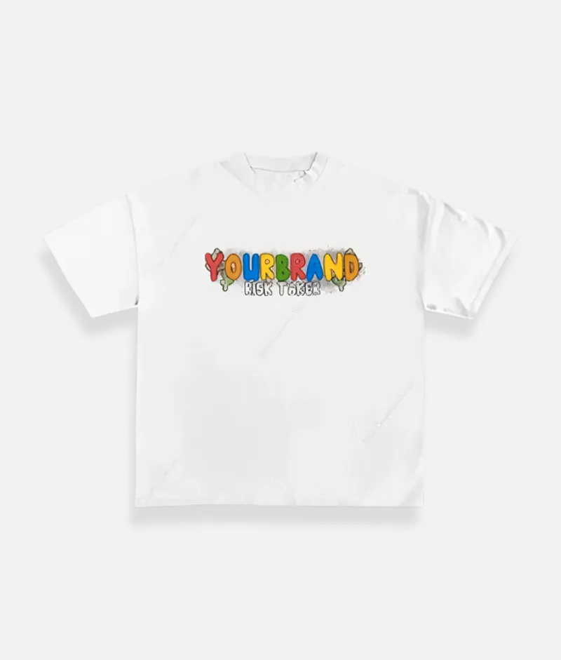 Billionaire Studios Your Brand Logo Tee White